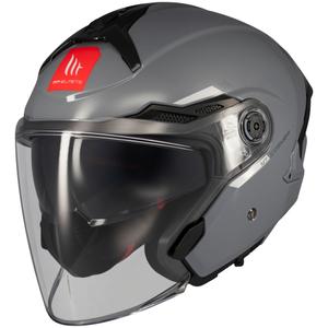 Jethelm MT Cosmo SV glänzend grau