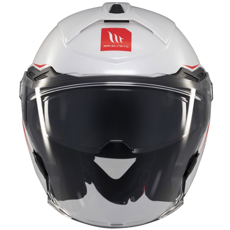 Offener Helm MT Cosmo SV glänzend weiß