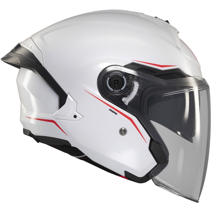 Offener Helm MT Cosmo SV glänzend weiß