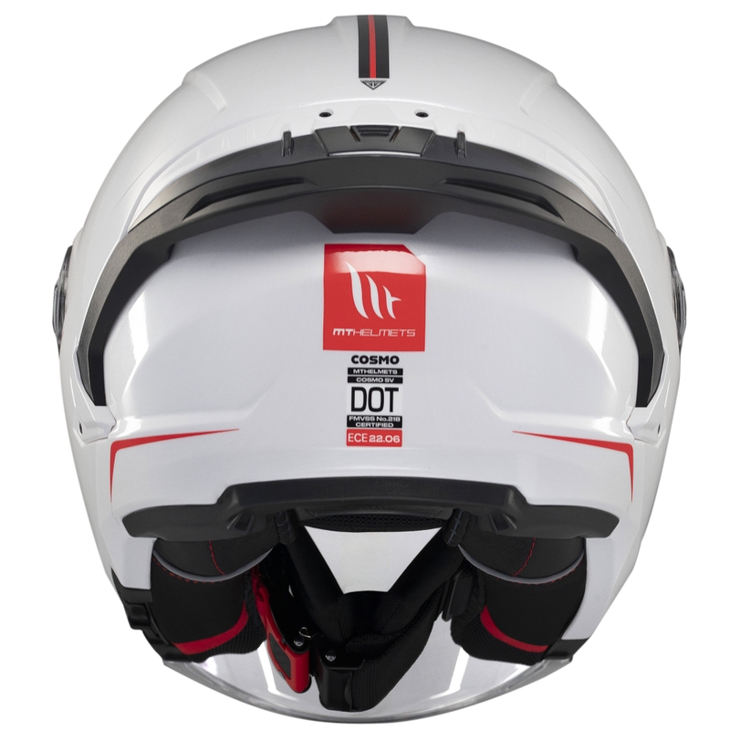 Offener Helm MT Cosmo SV glänzend weiß