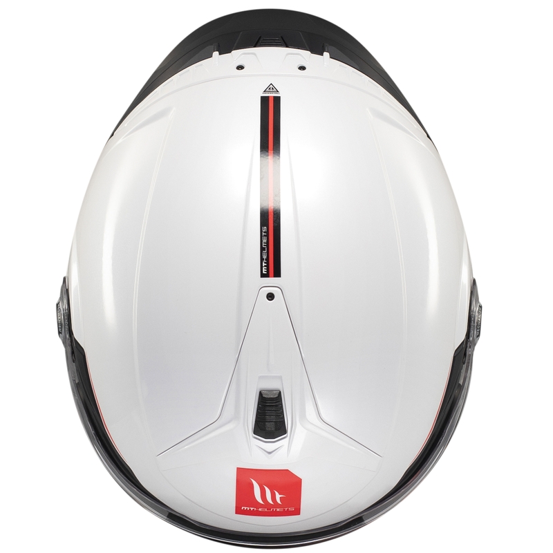 Offener Helm MT Cosmo SV glänzend weiß