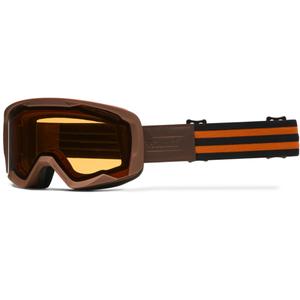 Motocrossbrille iMX Endurance Rust braun-orange mit orangem Plexiglas