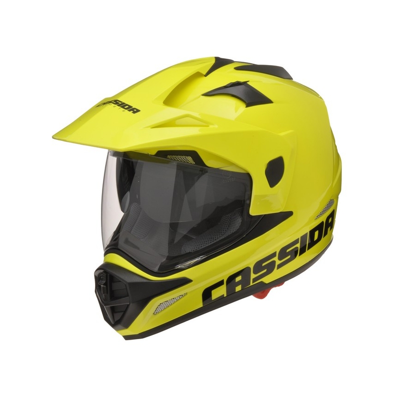 Enduro Motorradhelm Cassida Tour fluo gelb Ausverkauf