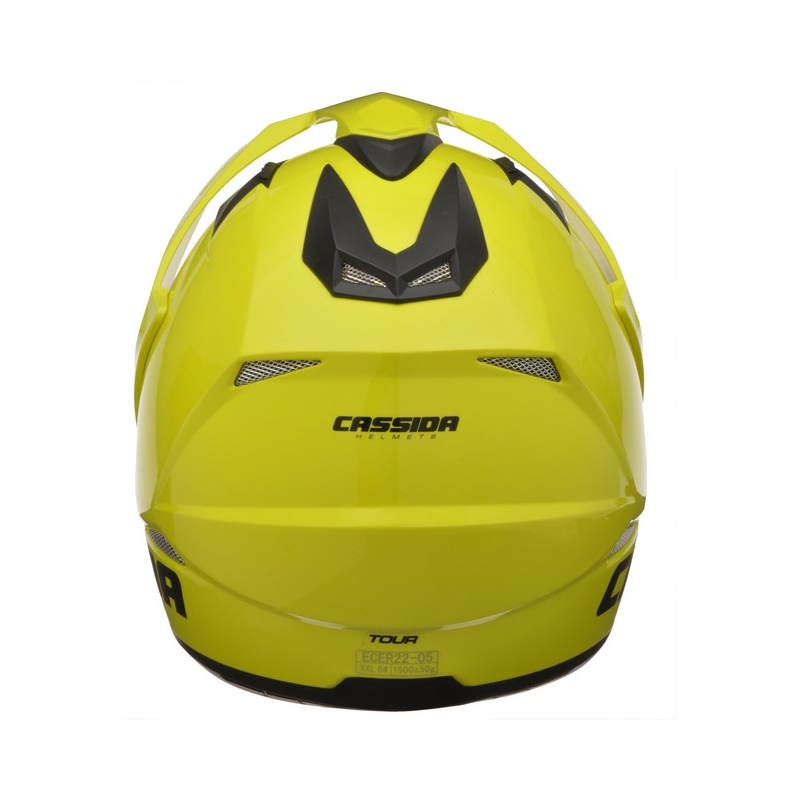 Enduro Motorradhelm Cassida Tour fluo gelb Ausverkauf