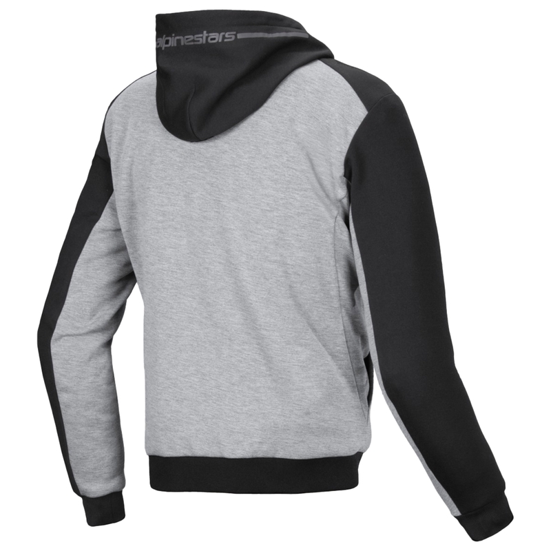 Alpinestars Chrome V2 Sport Motorrad Sweatshirt schwarz-grau
