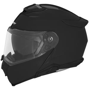Klapphelm für Motorrad NOX N967 schwarz glänzend