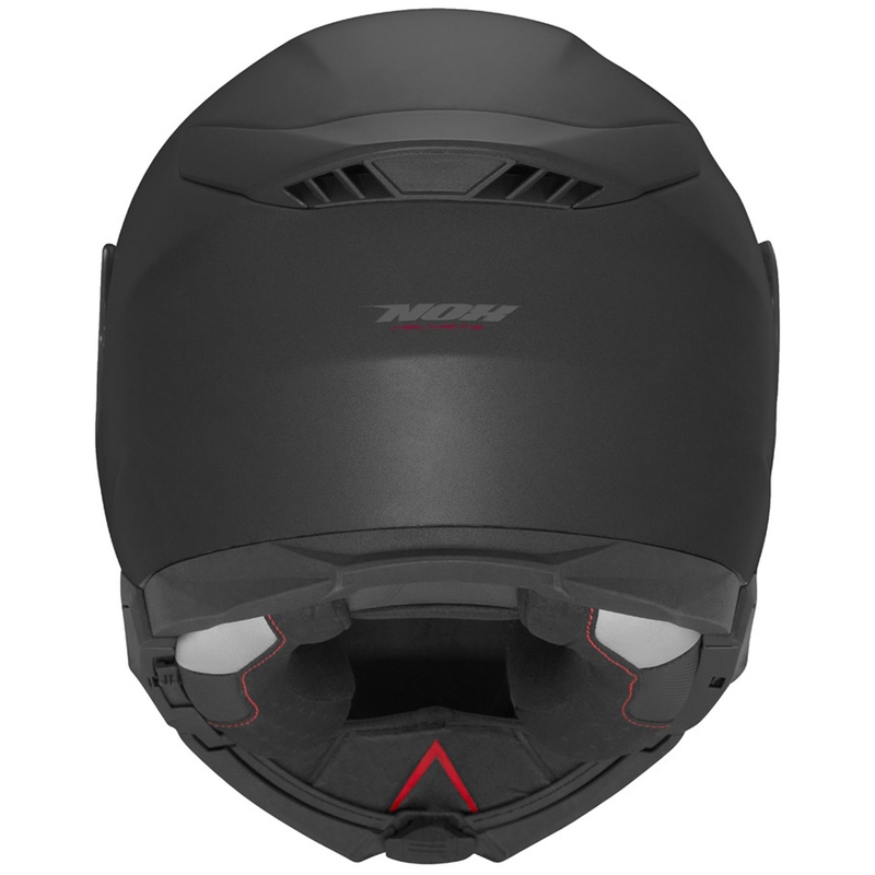 Klappbarer Motorradhelm NOX N967, mattschwarz