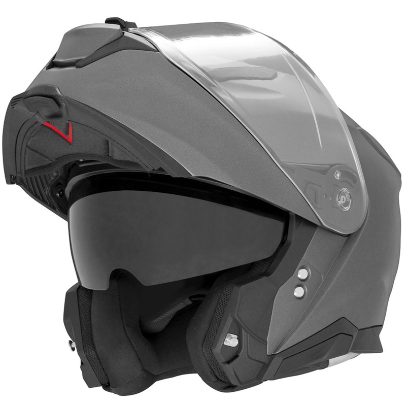 Klapphelm für Motorrad NOX N967 Titan