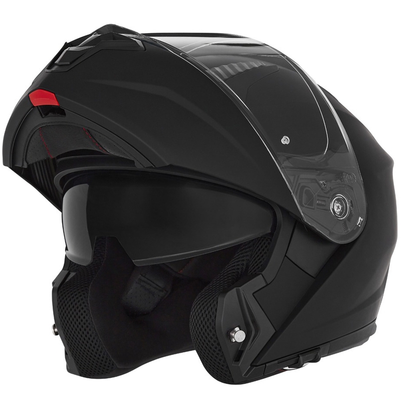 Klapphelm Motorrad NOX N968 mattschwarz