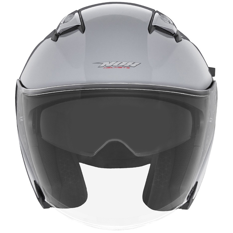 Offener Motorradhelm NOX N130 grau