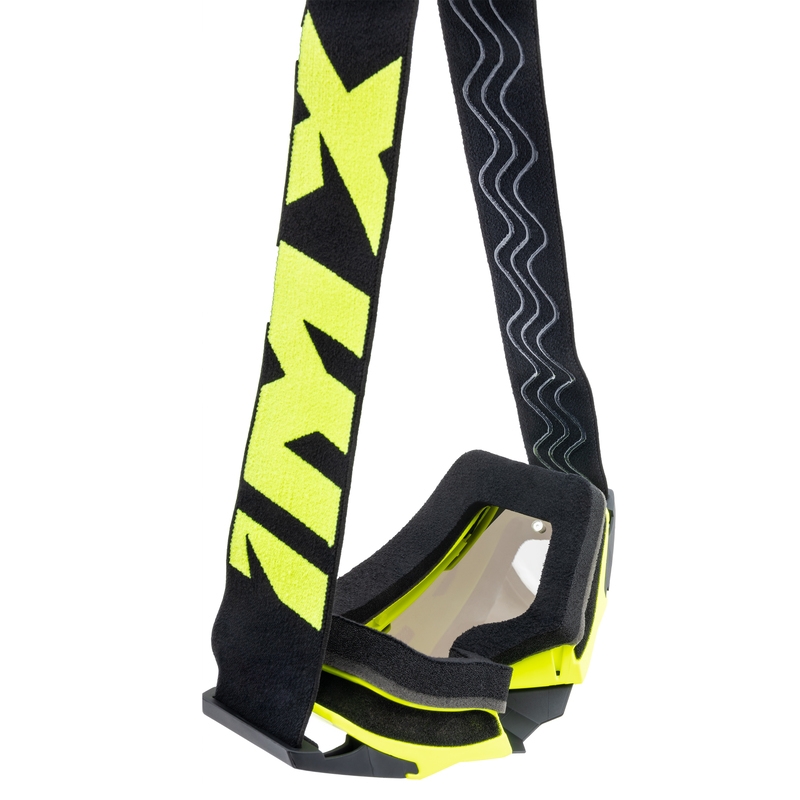 Motocrossbrille iMX Sandgelb-Schwarz mit Iridium-Plexiglas