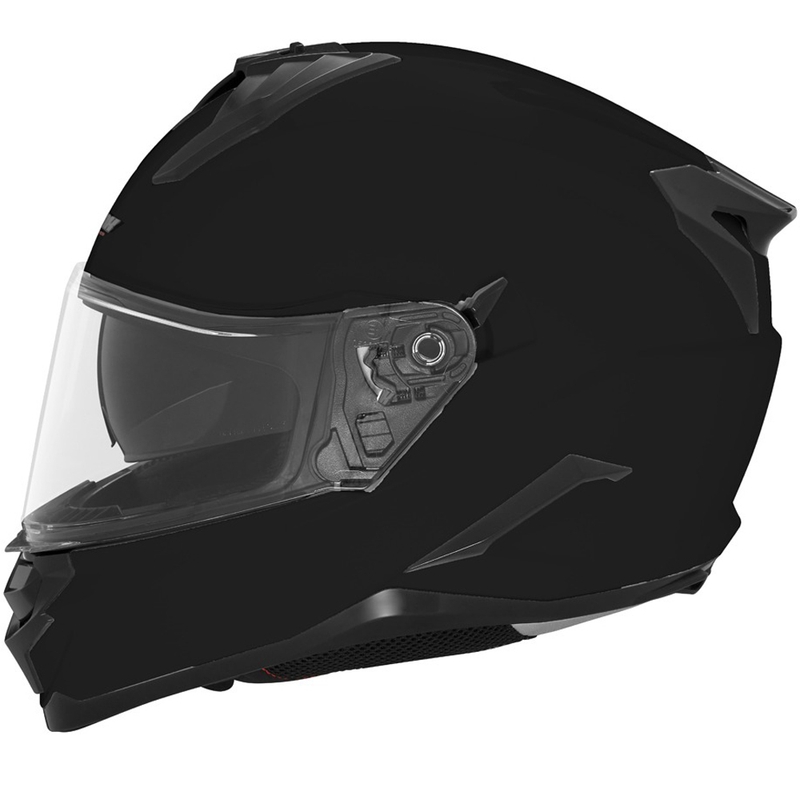NOX N304S Integralhelm Motorrad schwarz