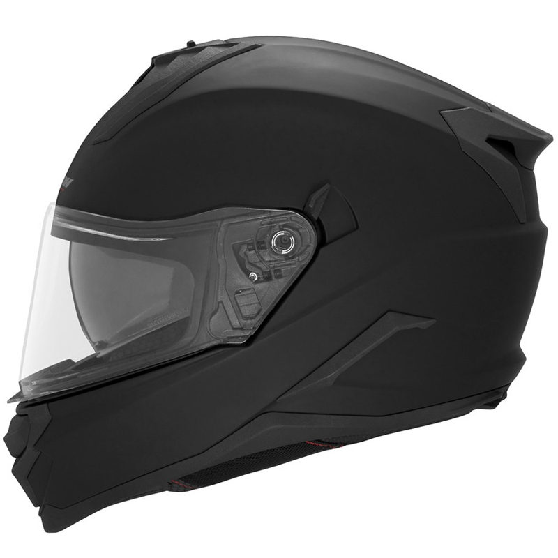 Integralhelm Motorrad NOX N304S mattschwarz