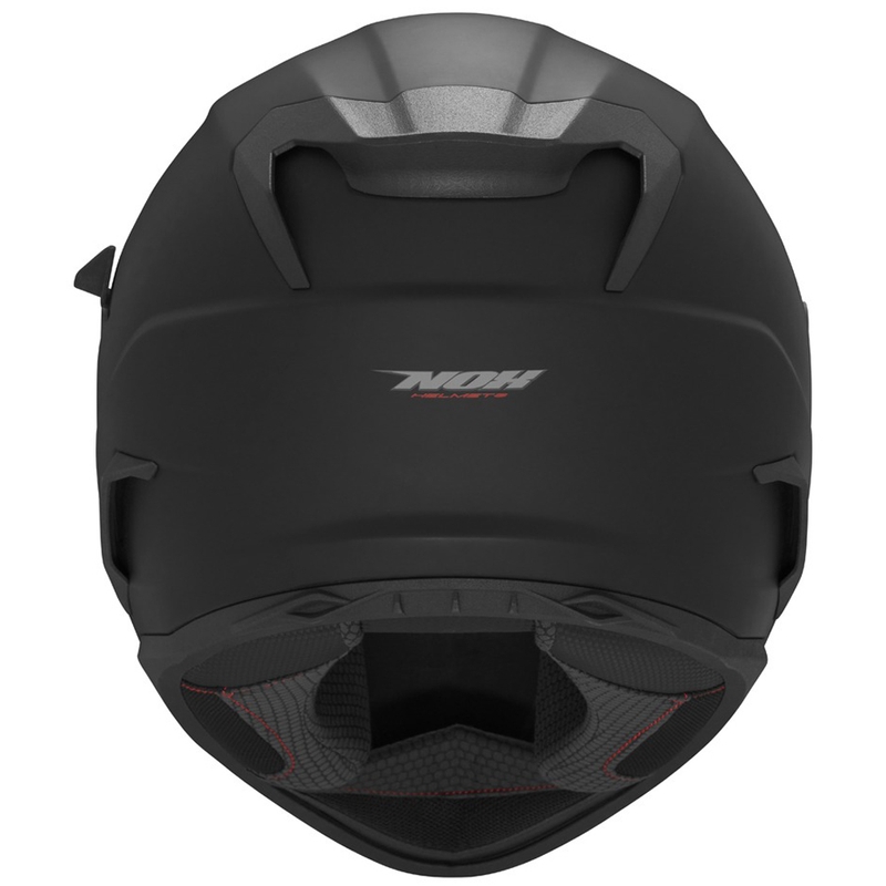 Integralhelm Motorrad NOX N304S mattschwarz