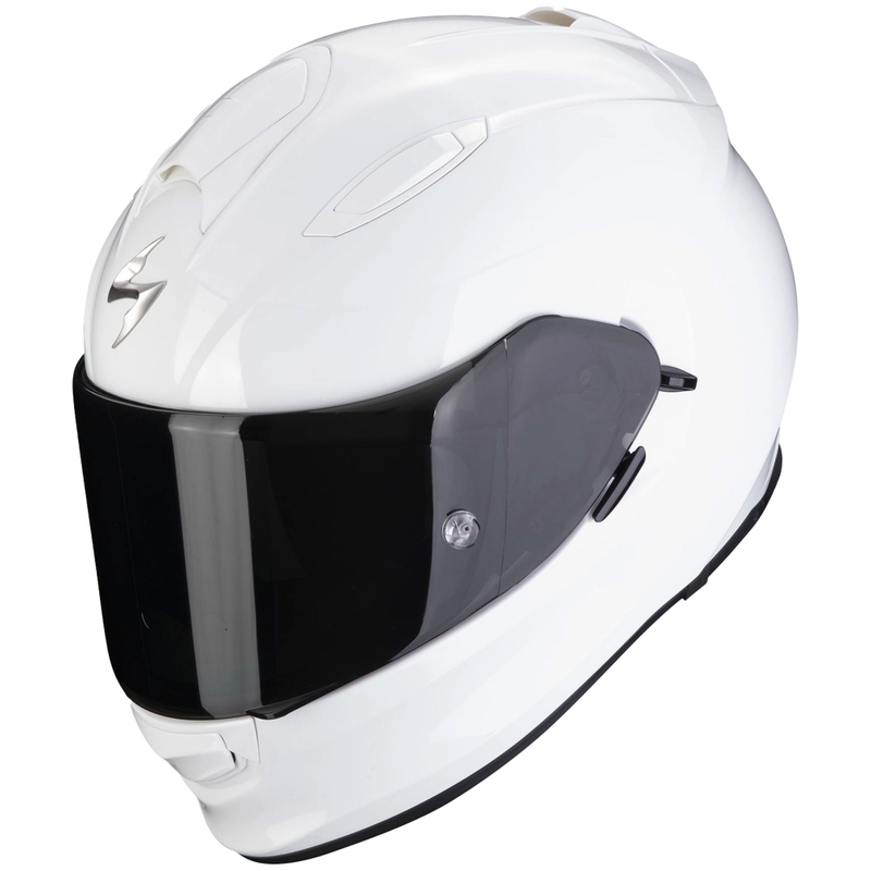 Scorpion Exo-491 Solid Integralhelm Motorrad weiß