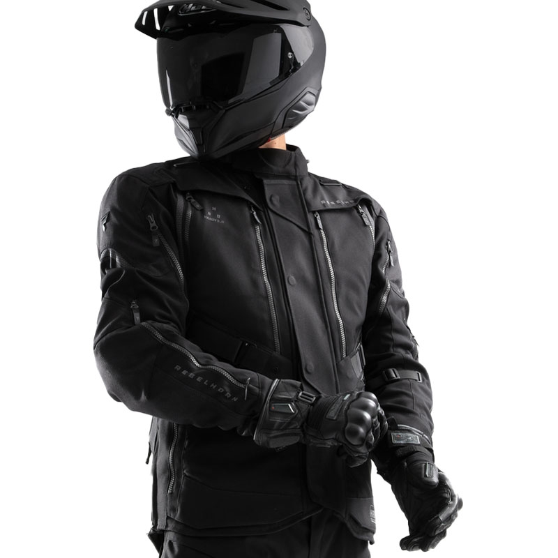 Motorradjacke Rebelhorn Hardy 3.0 schwarz