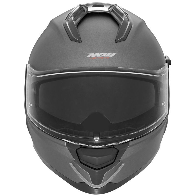 NOX N304S Integralhelm für Motorradfahrer, Titan matt