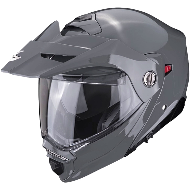 Motorradhelm SCORPION ADX-2, einfarbig zementgrau