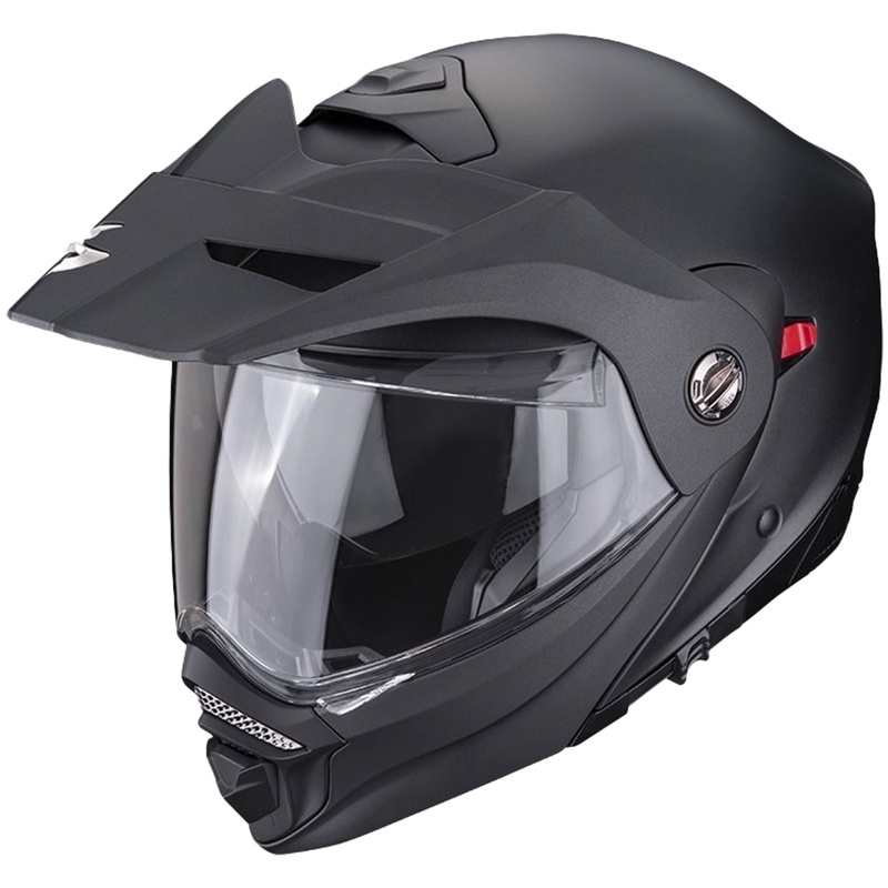 Motorradhelm SCORPION ADX-2, einfarbig perlmuttschwarz matt
