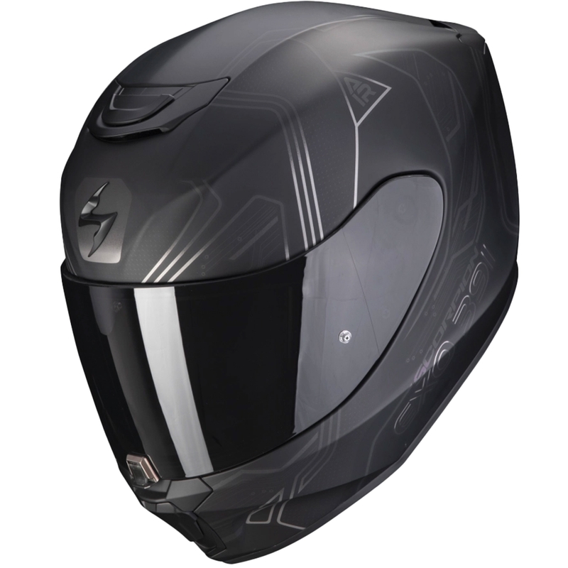 Integral Motorradhelm Scorpion EXO-391 Spada schwarz matt