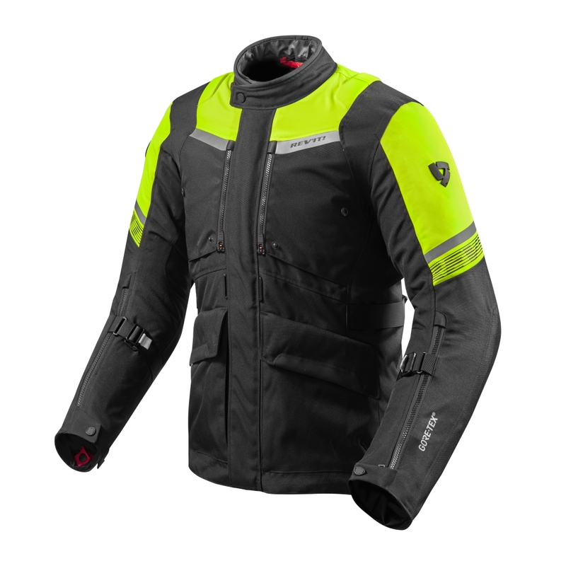 Revit Neptune 2 GTX schwarz-fluo gelb Jacke Ausverkauf