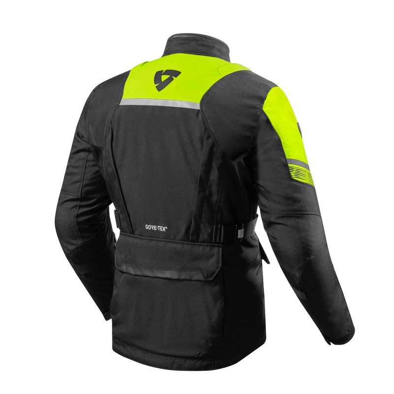 Revit Neptune 2 GTX schwarz-fluo gelb Jacke Ausverkauf
