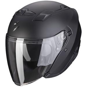 Offener Motorradhelm SCORPION EXO-230 Solid schwarz matt