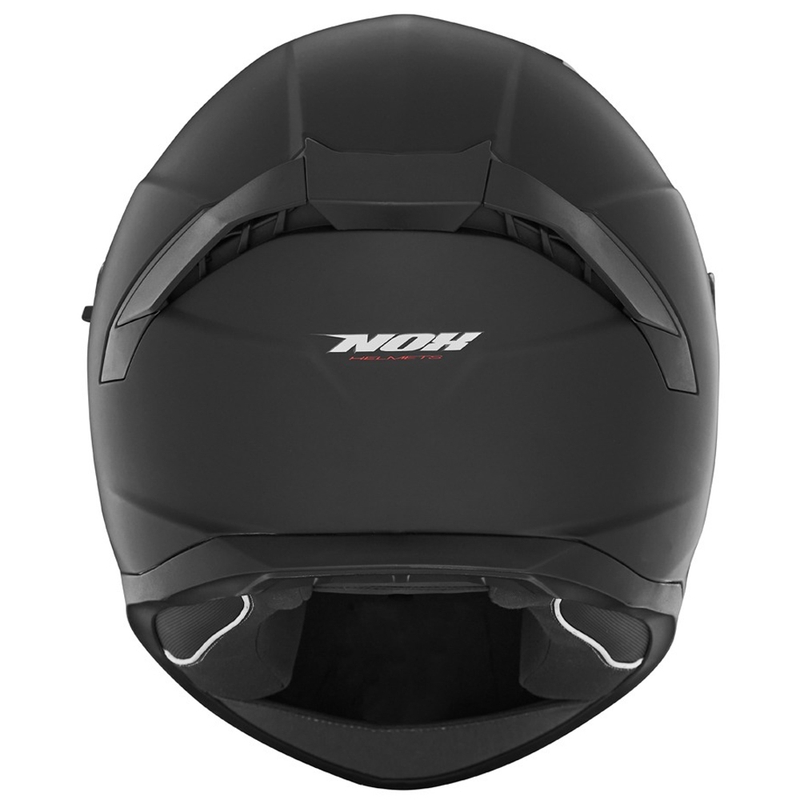 NOX N401 Integralhelm Motorrad mattschwarz