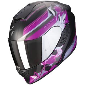 Integral Motorradhelm Scorpion EXO-1400 EVO Air Gaia schwarz und rosa matt