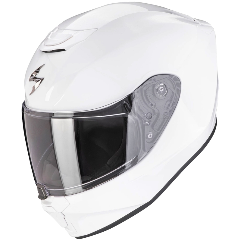 Scorpion EXO-JNR AIR SOLID Kinder-Integralhelm für Motorräder, weiß