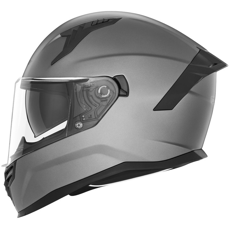 NOX N401 Integralhelm für Motorradfahrer, Titan matt