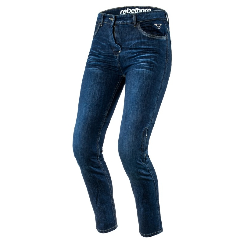 Women's Rebelhorn Lisa Lady Blaue Motorradjeans Ausverkauf
