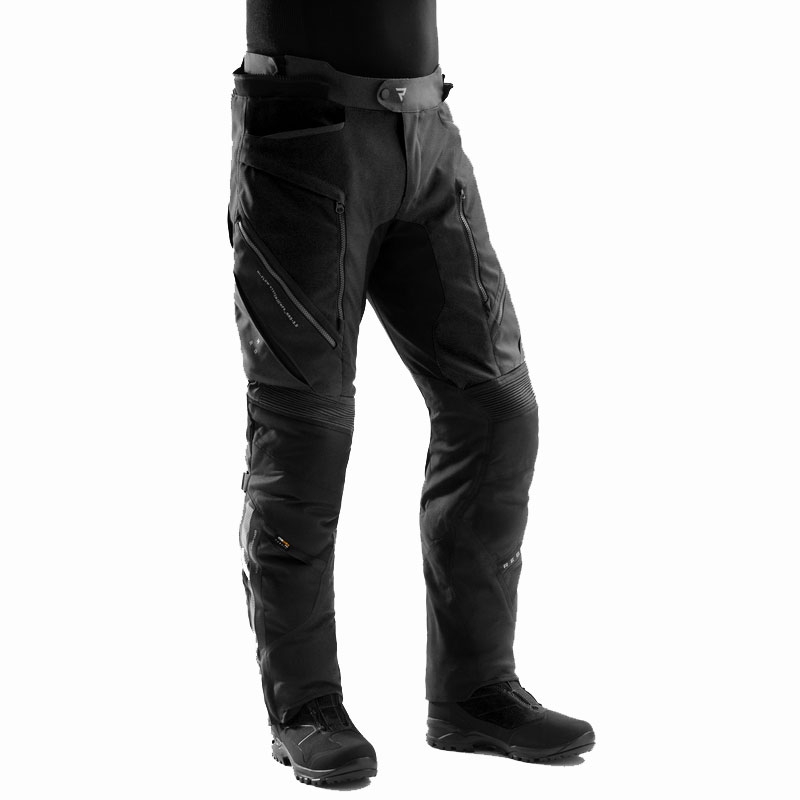 Rebelhorn Hardy 3.0 verlängerte Motorradhose schwarz