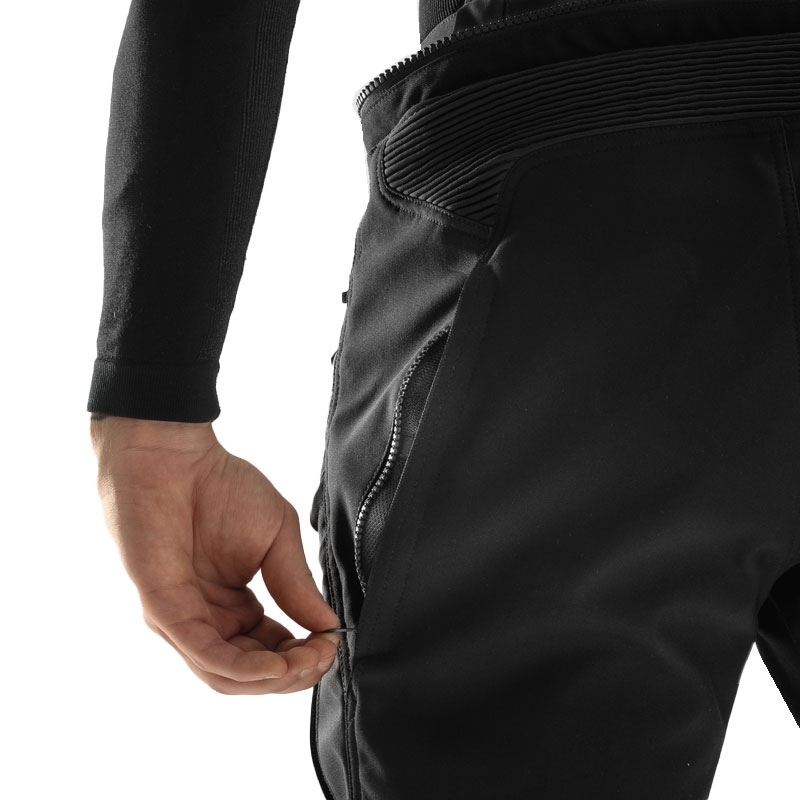 Rebelhorn Hardy 3.0 verlängerte Motorradhose schwarz
