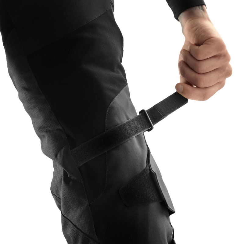 Rebelhorn Hardy 3.0 verlängerte Motorradhose schwarz