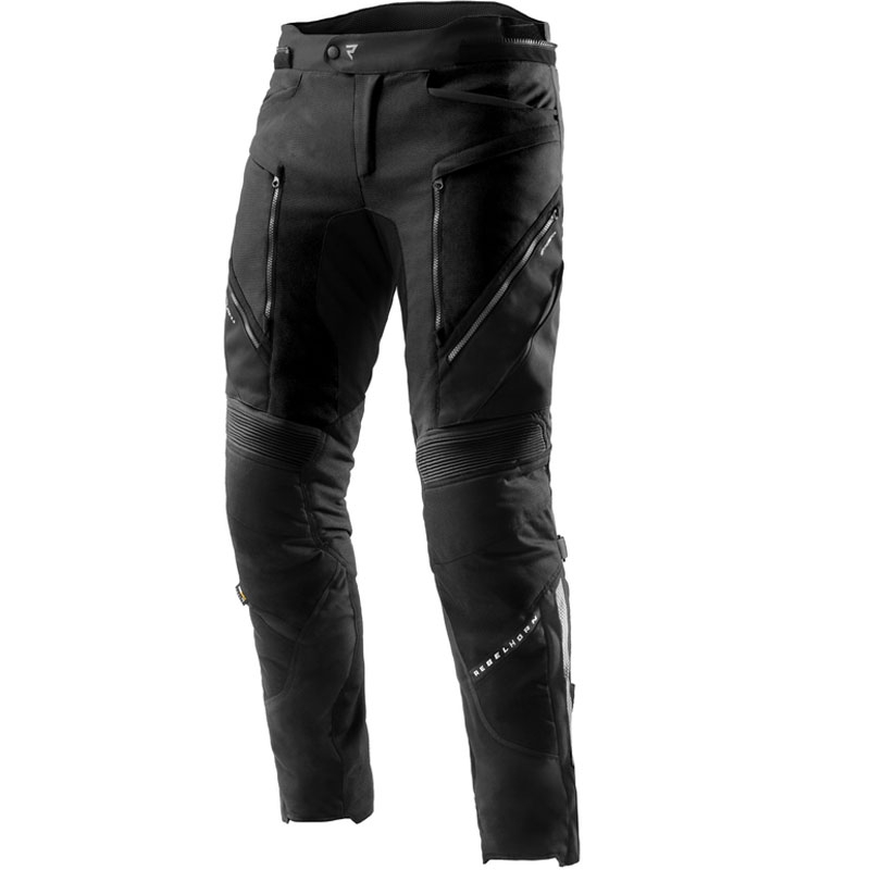 Rebelhorn Hardy 3.0 Kurze Motorradhose Schwarz