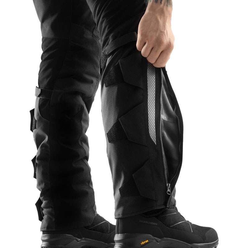 Rebelhorn Hardy 3.0 Kurze Motorradhose Schwarz