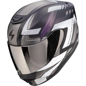 Integrierter Motorradhelm Scorpion EXO-391 Captor mattschwarzes Chamäleon