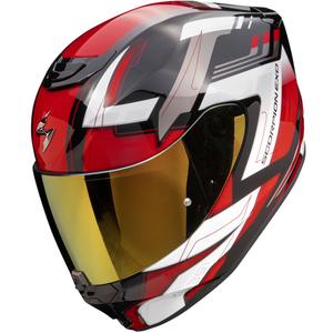Scorpion EXO-391 Captor Integral-Motorradhelm schwarz-rot