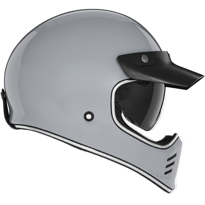 Integralhelm Motorrad NOX PREMIUM SEVENTY II grau
