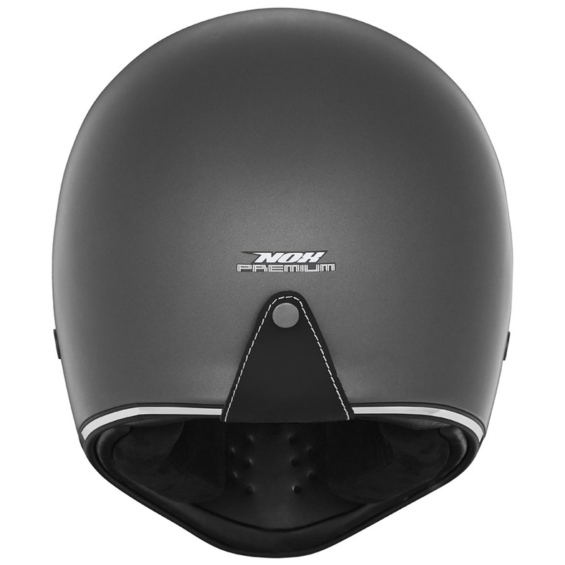 NOX PREMIUM SEVENTY II Integralhelm für Motorradfahrer, Titan
