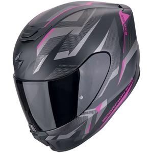 Scorpion EXO-391 AAXO Integral-Motorradhelm mattschwarz-rosa