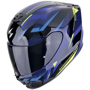 Integrierter Motorradhelm Scorpion EXO-391 AAXO schwarz-blau