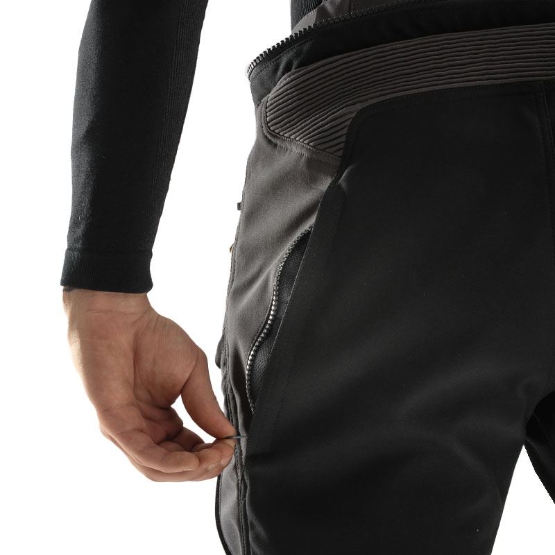 Motorradhose Rebelhorn Hardy 3.0 beige-grau-rot
