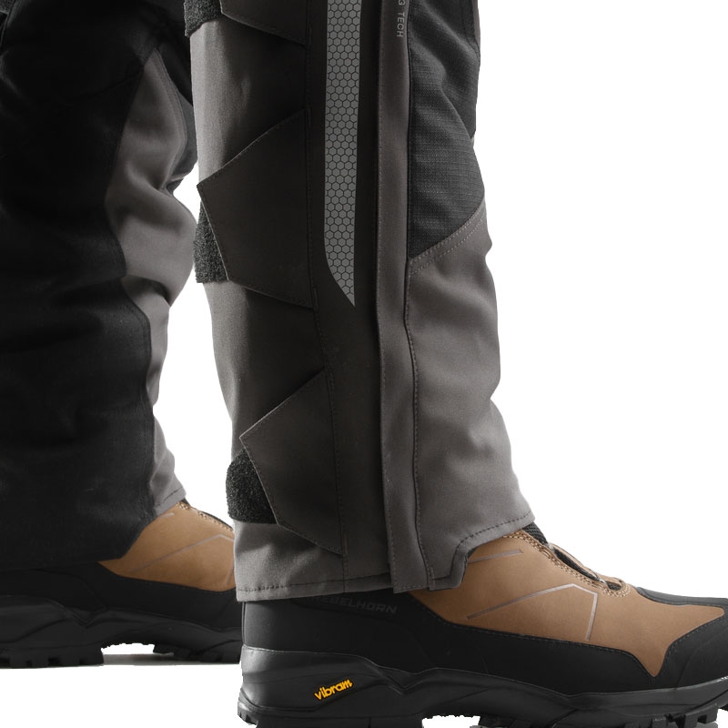 Motorradhose Rebelhorn Hardy 3.0 beige-grau-rot