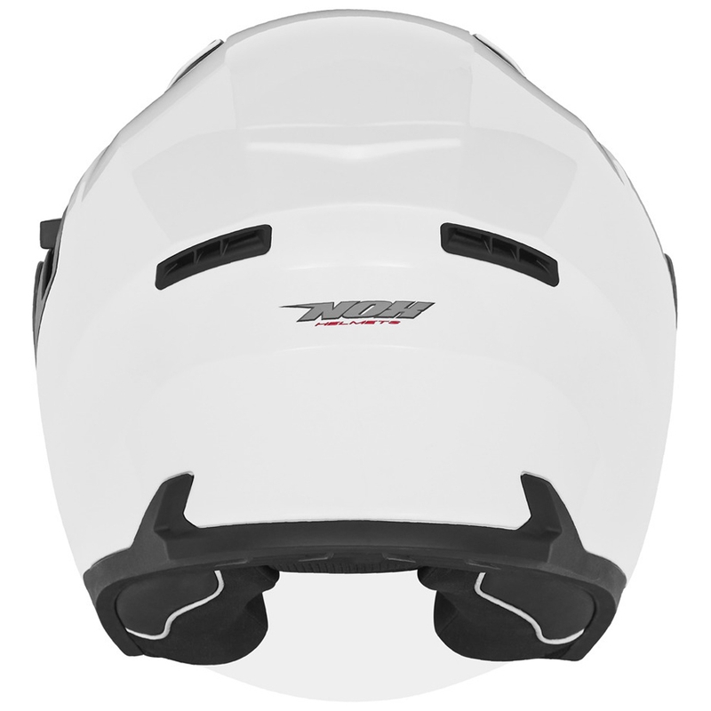 Offener Motorradhelm NOX N130 weiß