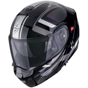 Modularer Motorradhelm Scorpion EXO-930 EVO ARDENS schwarzes Chamäleon