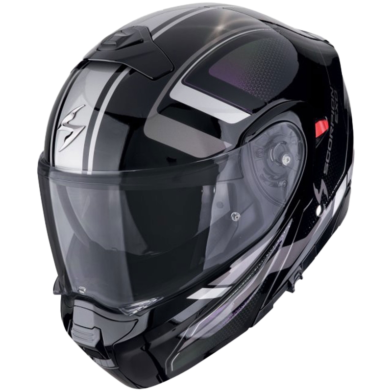 Modularer Motorradhelm Scorpion EXO-930 EVO ARDENS schwarz Chamäleon