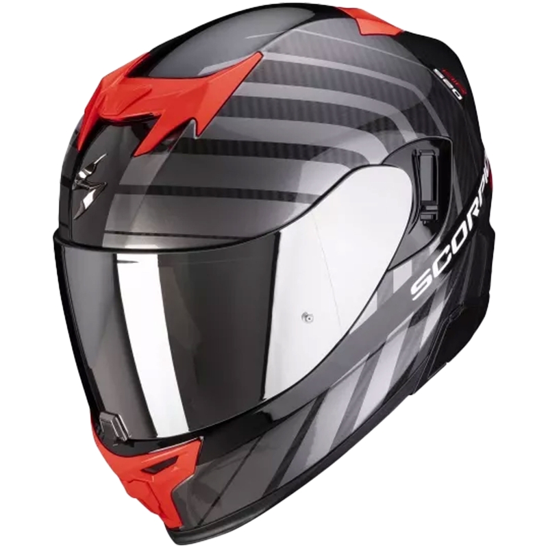 Integralhelm Scorpion EXO-520 AIR Shade schwarz-grau-rot