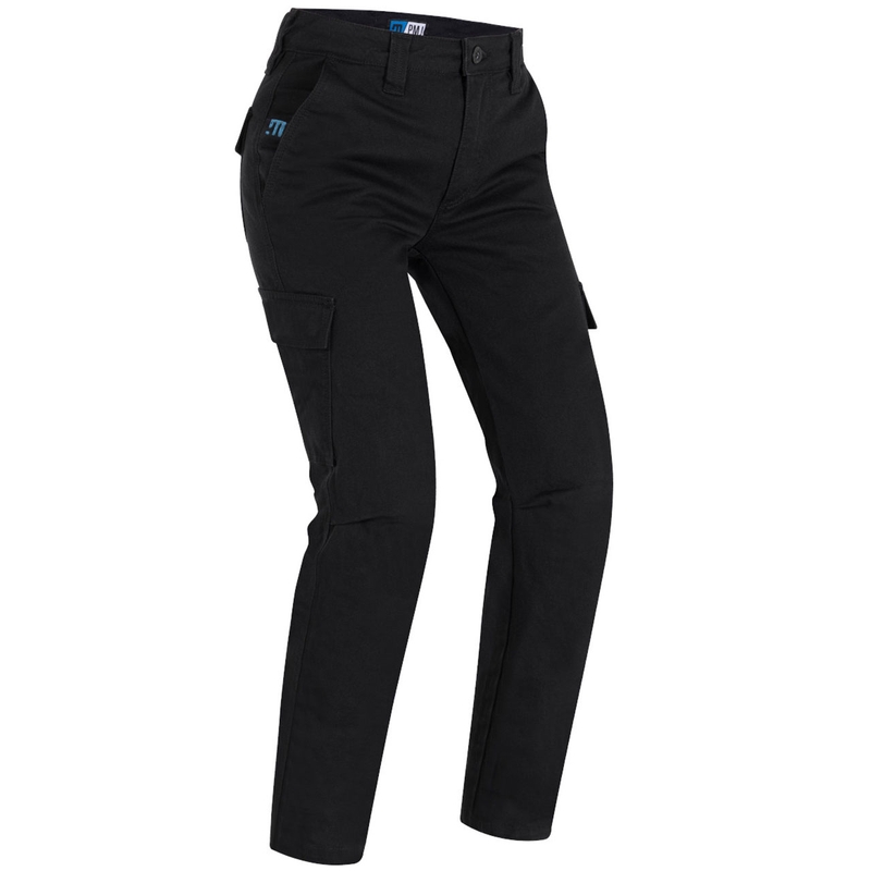 Damen Motorradjeans PMJ Electra Cargo schwarz Ausverkauf